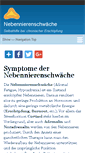 Mobile Screenshot of adrenal-fatigue.de
